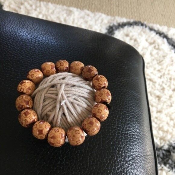 Bracelet elastic small womens ladies petite patterned slip on boho casual y2k - Picture 4 of 8